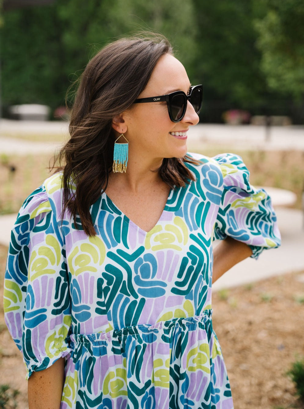 Stella Earrings - Turquoise