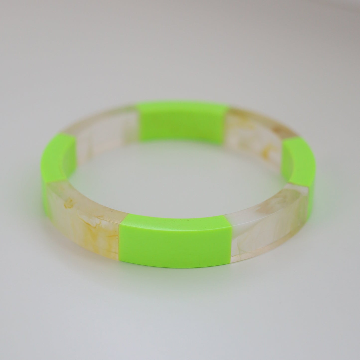 Luna Bangle - Chartreuse