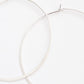 Greer Hoops - Brushed Silver