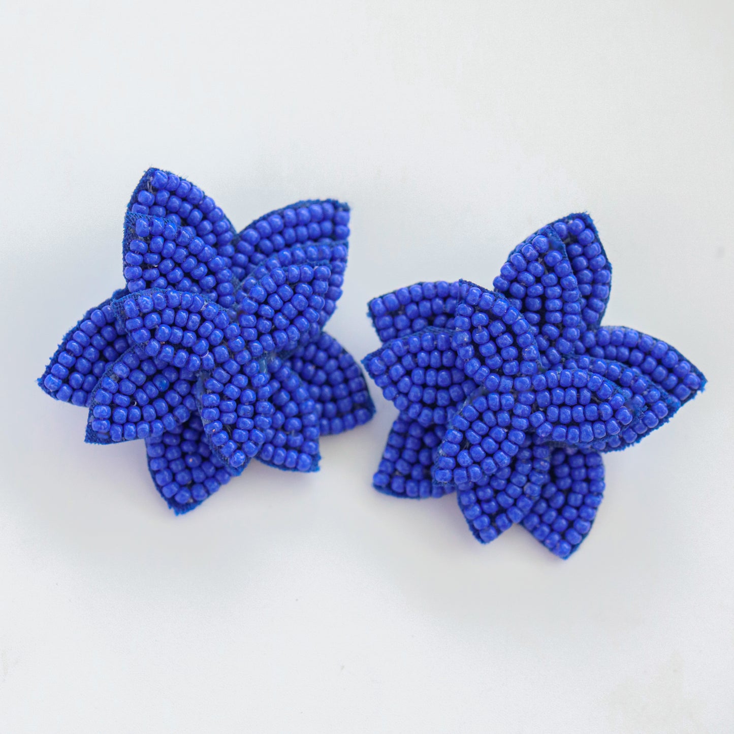 Flora Studs - Sapphire