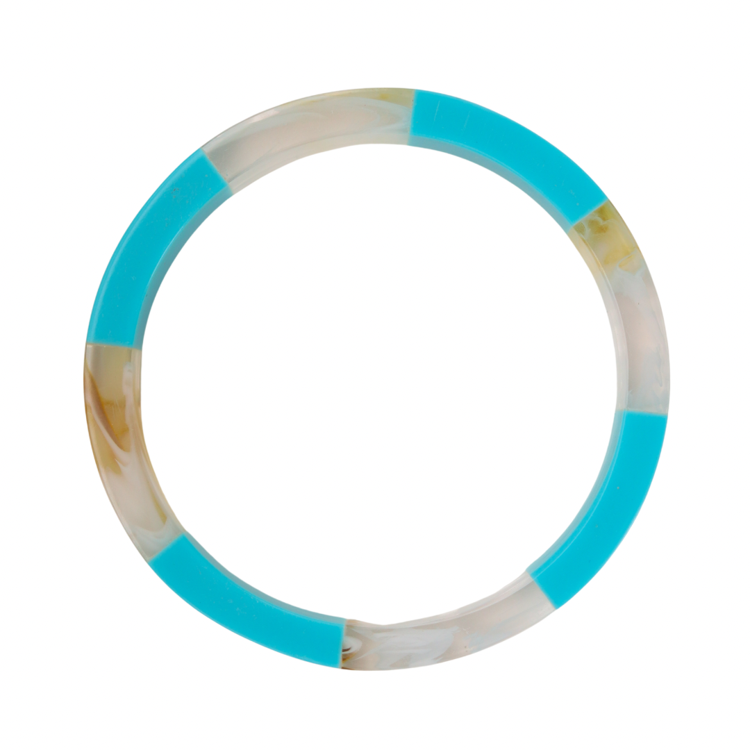 Luna Bangle - Cerulean Blue