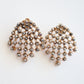 Hematite Chandelier Studs