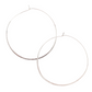 Greer Hoops - Brushed Silver