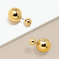 Gold Peekaboo Studs