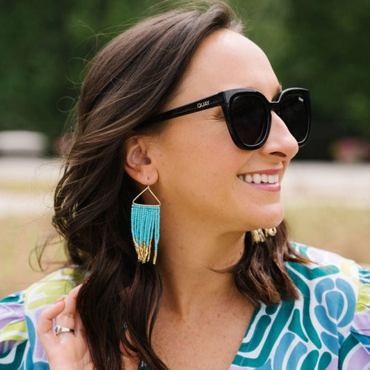 Stella Earrings - Turquoise